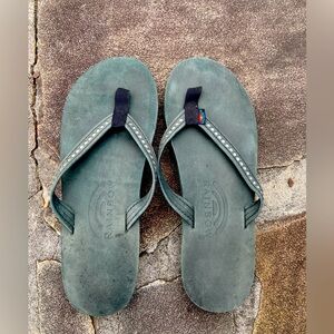 Women’s rainbow flip flops